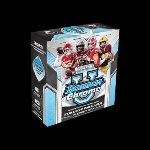 2025 Topps Bowman University Chrome Football Mega Box