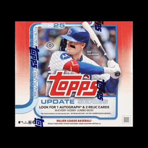 2025 Topps Update Series Baseball Hobby Jumbo Box