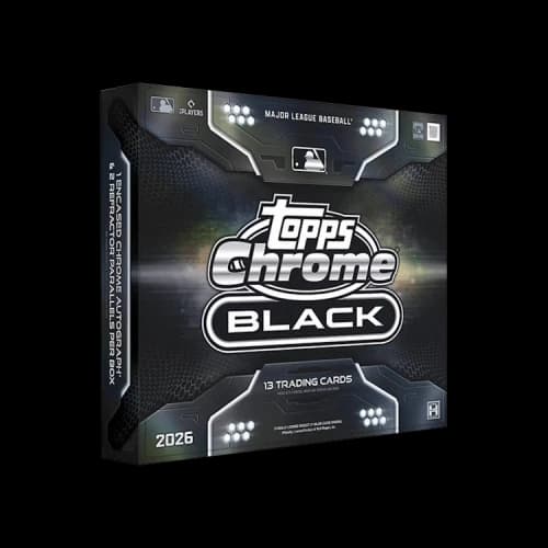 2026 Topps Chrome Black Baseball Hobby Box