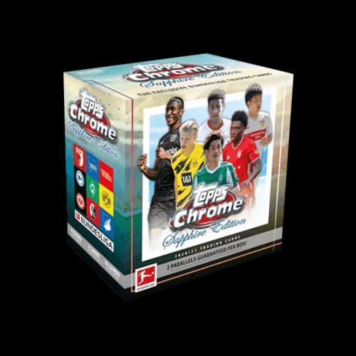 2020-21 Topps Chrome Bundesliga Soccer Sapphire Edition Box