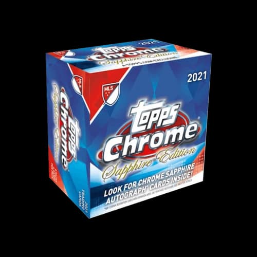 2021 Topps Chrome MLS Sapphire Edition Soccer Hobby Box