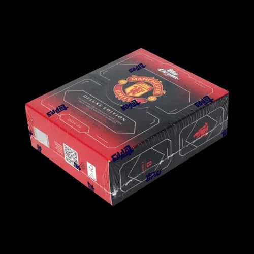 2024-25 Topps Chrome Manchester United Deluxe Edition Soccer Hobby Box