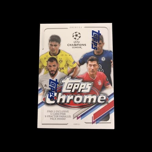 2020-21 Topps Chrome UEFA Champions League Soccer Blaster Box