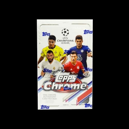 2020-21 Topps Chrome UEFA Champions League Soccer Hobby Box