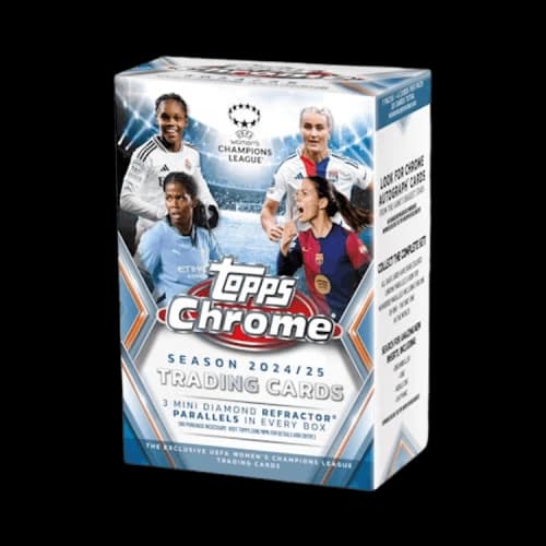 2024-25 Topps Chrome UEFA Champions League Soccer Value Box