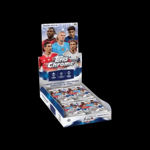2023-24 Topps Chrome UEFA Club Soccer Hobby Box