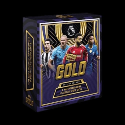 2025 Topps Premier League Gold Soccer Box