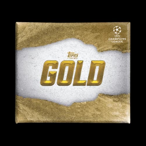 2021 Topps UEFA Champions League Gold Soccer Hobby Box