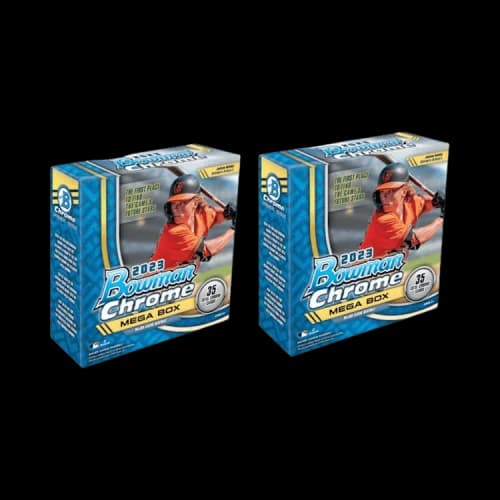 2023 Topps Bowmanchrome Mega Box 2x Lot