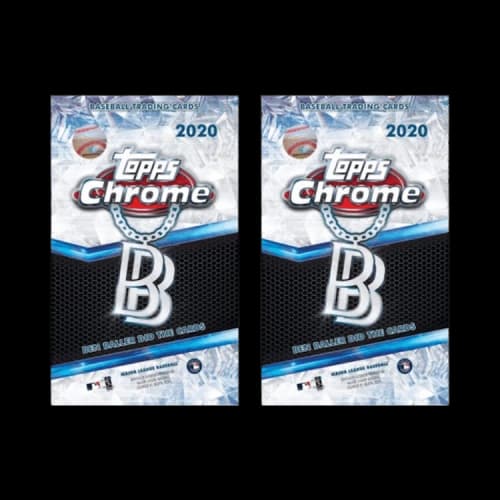 2020 Topps Chrome x Ben Baller Baseball Hobby Box 2x Lot