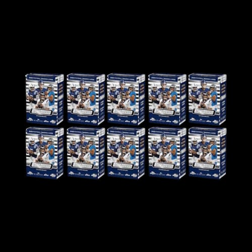 2023 Topps Chrome Composite Football Blaster Box 10x Lot