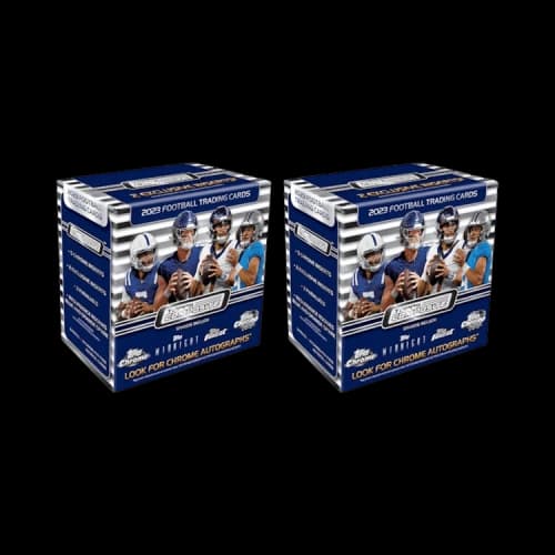 2023 Topps Chrome Composite Football Mega Box 2x Lot
