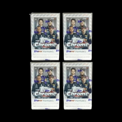 2021 Topps Chrome Formula 1 Racing Hobby Lite Box 4x Lot