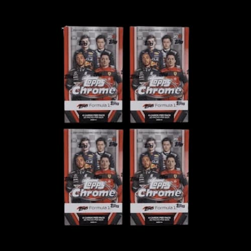 2022 Topps Chrome Formula 1 Racing Hobby Lite Box (16 Packs) 4x Lot