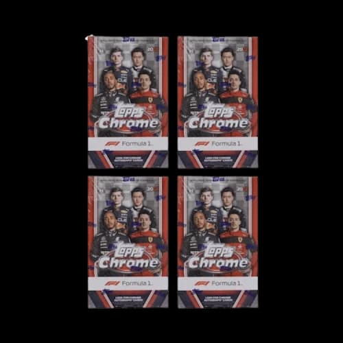 2022 Topps Chrome Formula 1 Racing Hobby Box (18 Packs) 4x Lot