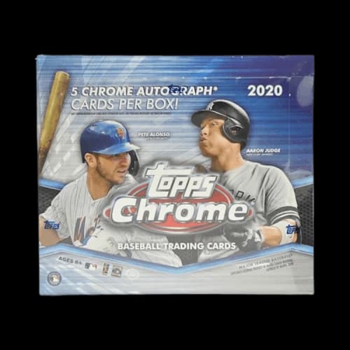 2020 Topps Chrome Baseball Jumbo Box