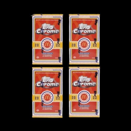 2022 Topps Chrome Mcdonald's All American Basketball Hobby Box 4x Lot
