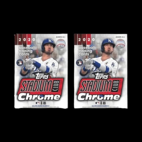 2020 Topps Chrome Stadium Club Baseball Blaster Box 2x Lot
