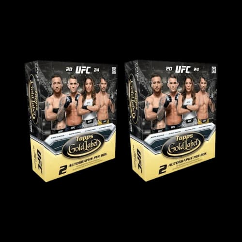 2024 Topps Gold Label UFC Hobby Box 2x Lot