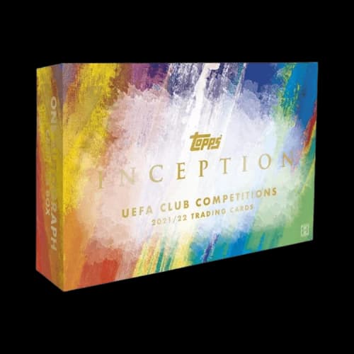 2021-22 Topps Inception UEFA Club Competitions Champions League Soccer Hobby Box
