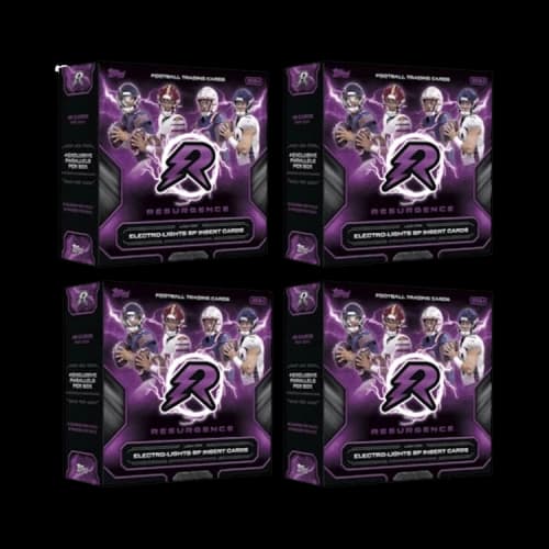 2024 Topps Resurgence Football Mega Box 4x Lot