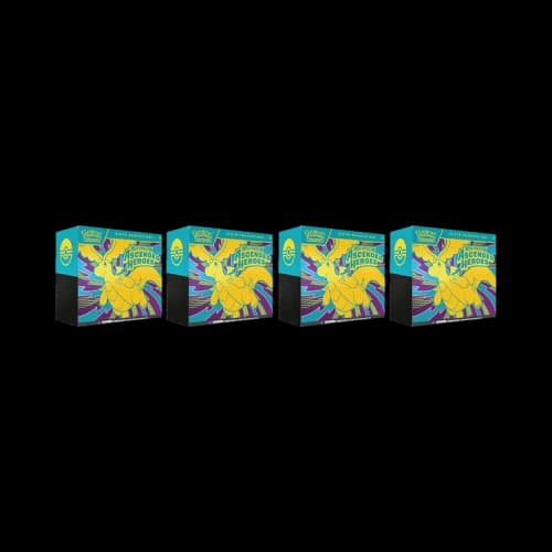 Pokemon Mega Evolution: Ascended Heroes Elite Trainer Box 4x Lot