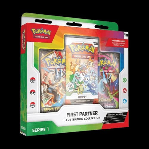 Pokémon First Partner Illustration Collection 2026 (Series 1)