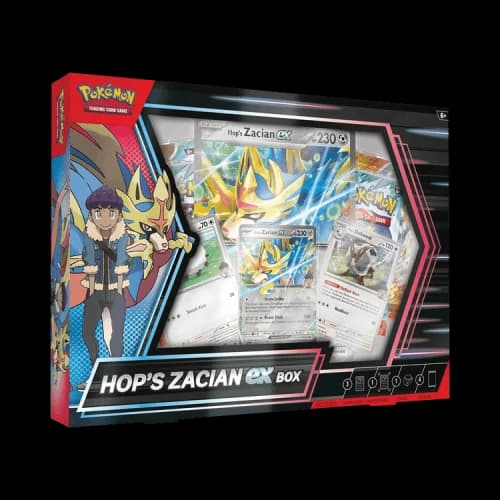 Pokémon Hop's Zacian EX Box