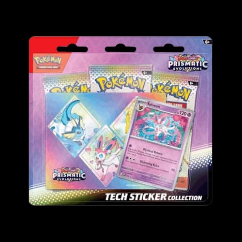 Pokémon Scarlet & Violet: Prismatic Evolutions Tech Sticker Collection 'Sylveon'