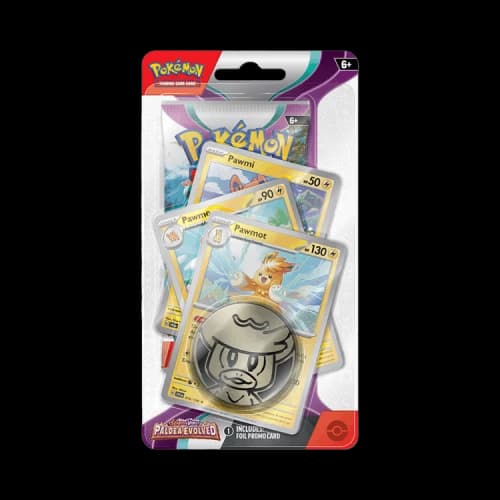 Pokémon Scarlet & Violet: Paldea Evolved Premium Checklane Blister 'Pawmot'