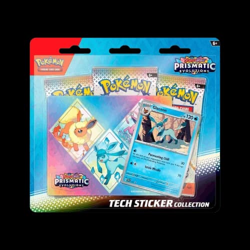 Pokèmon Scarlet & Violet: Prismatic Evolutions Tech Sticker Collection 'Glaceon'