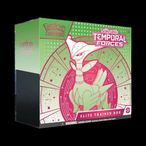 Pokémon Scarlet & Violet: Temporal Forces Elite Trainer Box 'Iron Leaves'