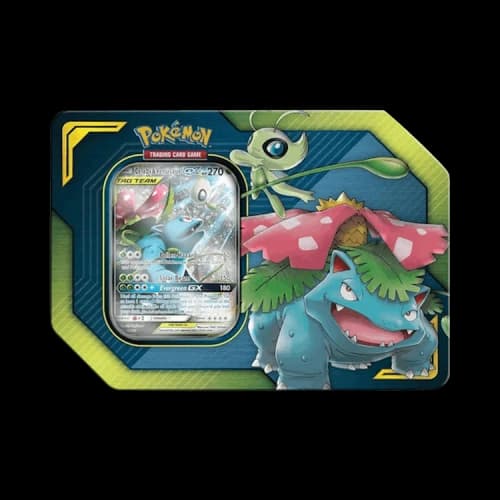 Pokémon Tag Team Tin Celebi & Venusaur GX