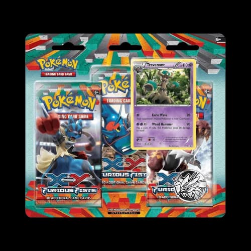 Pokémon XY: Furious Fists 3 Pack Blister 'Trevenant'