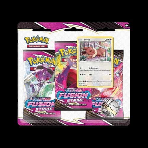 Pokémon Sword & Shield: Fusion Strike 3 Pack Blister (Eevee)