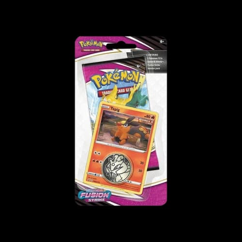 Pokémon Sword & Shield: Fusion Strike Single Pack Blister (Tepig)