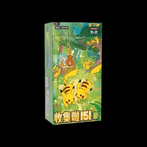 Pokémon Scarlet & Violet: Collect 151 Gathering Slim Booster Box (Simplified Chinese) - Shrink