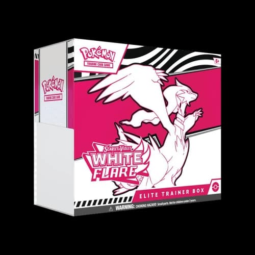 Pokémon 2025 Scarlet & Violet White Flare Elite Trainer Box