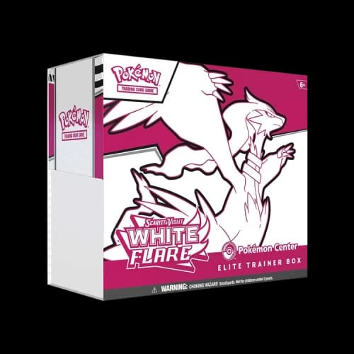 Pokémon 2025 Scarlet & Violet White Flare Elite Trainer Box (Pokemon Center)