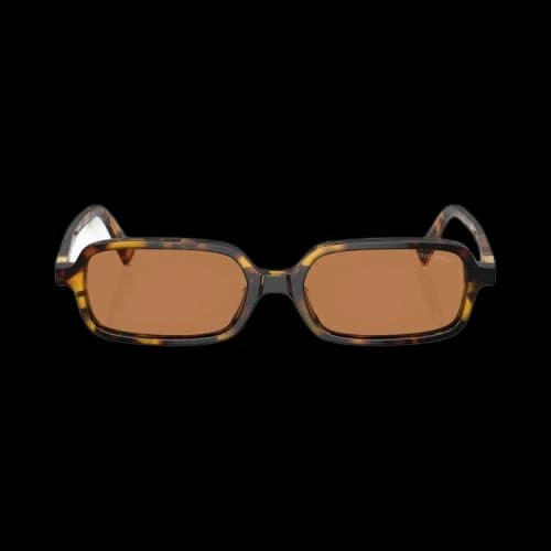 Miu Rectangular Sunglasses 'Honey Havana/Brown'