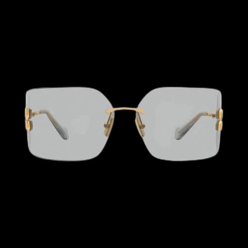 Miu Runway Sunglasses 'Light Grey'