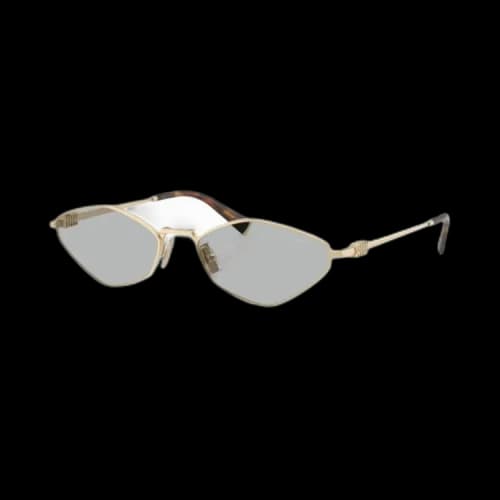 Miu Logo Sunglasses 'Light Grey'