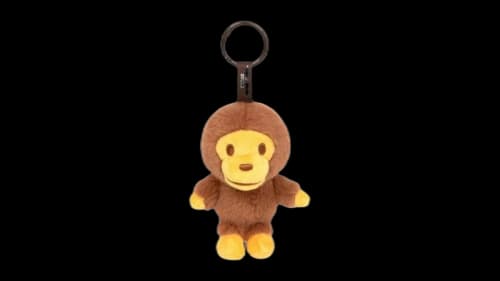 BAPE Baby Milo Plush Keychain (SS26) Brown