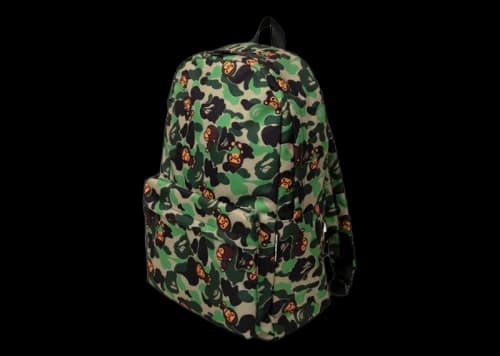 BAPE Baby Milo Camo Backpack Green Brown