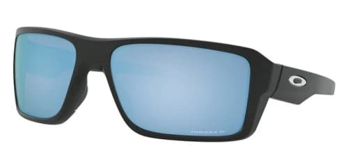 Oakley Double Edge Sunglasses Matte Black/Prizm Deep H2O (0OO9380 93800866)