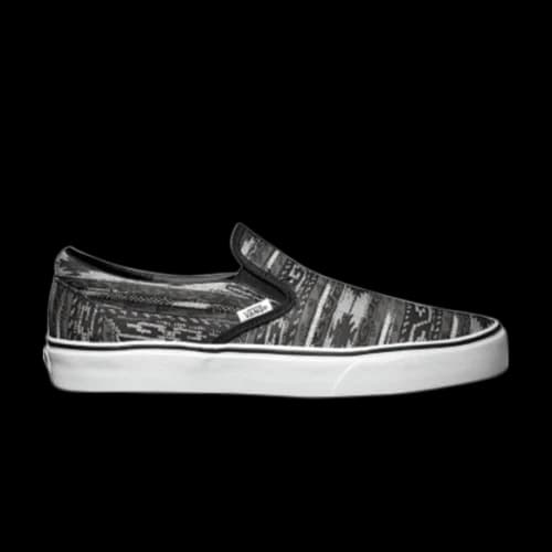 Vans Classic Slip-on (Van Doren) Black/ Stripes