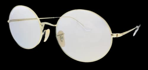 Ray-Ban Aviator Sunglasses Polished Shiny Gold (0RB1970 001/B3 Arista Evolve)