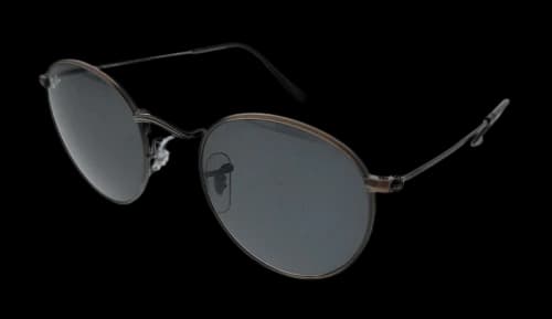 Ray-Ban Round Sunglasses Matte Bronze-Copper (0RB3447 9230R5)