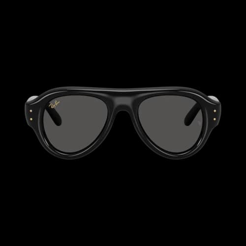 Ray-Ban x A$AP Rocky Aviator Puffer 'Black/Grey'