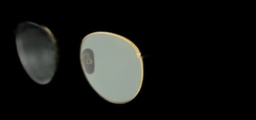 Ray-Ban Round Sunglasses Gold (0RB8247 921658)
